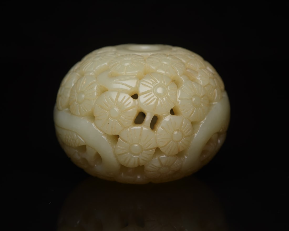 Hotan jade ball - 2