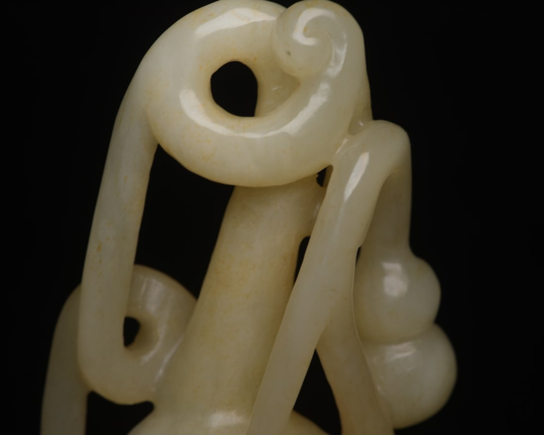 Hetian jade gourd - 7