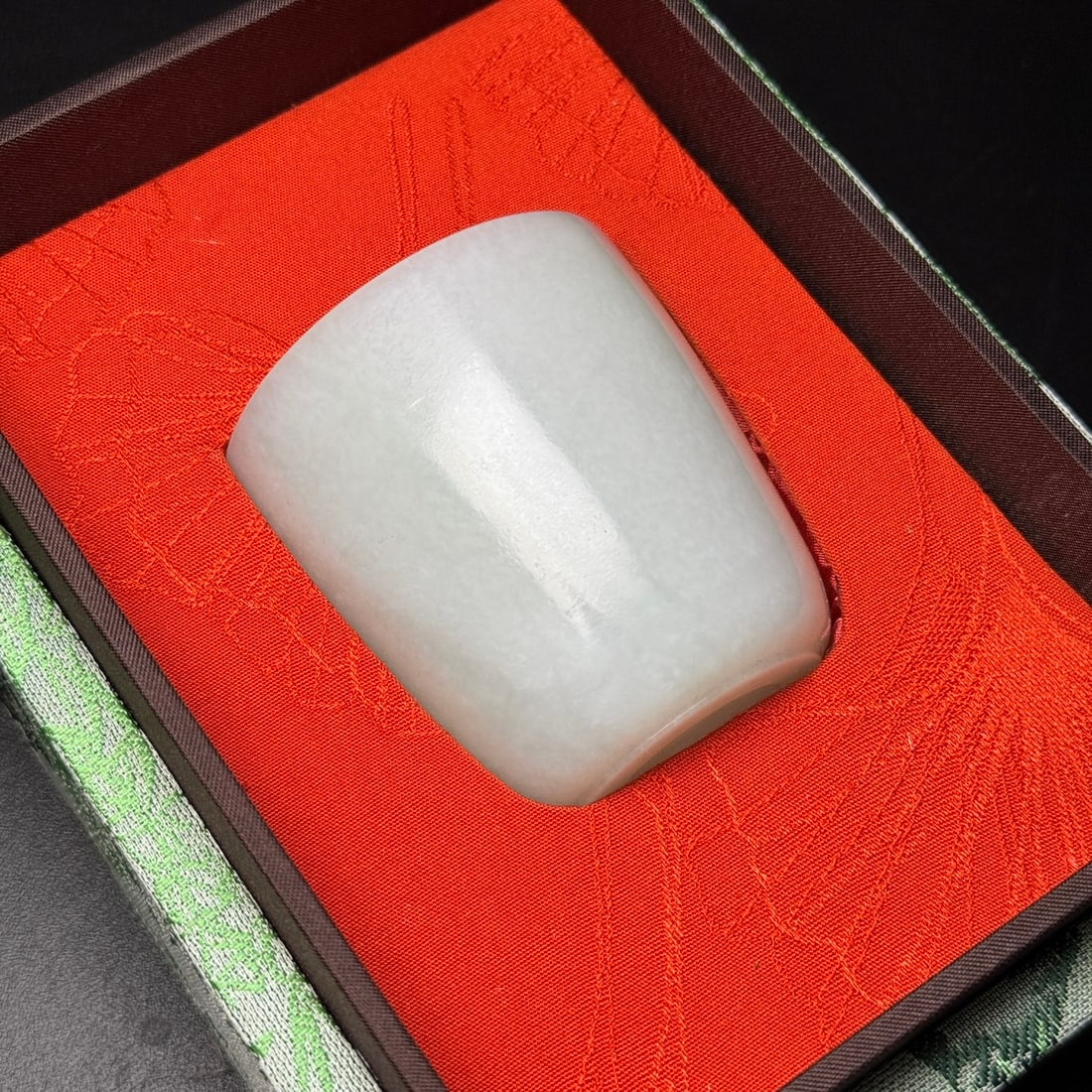 Fine Hetian jade cup - 2