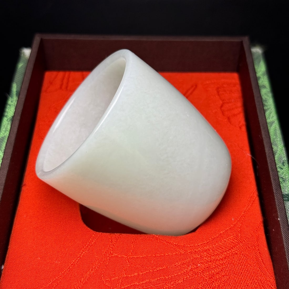 Fine Hetian jade cup - 3