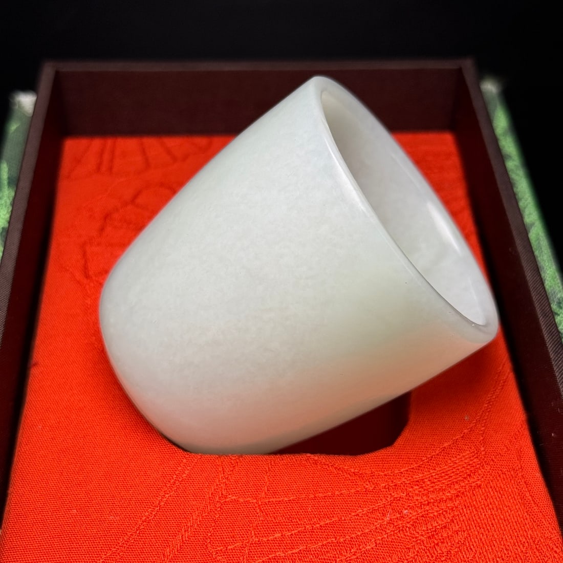 Fine Hetian jade cup - 4