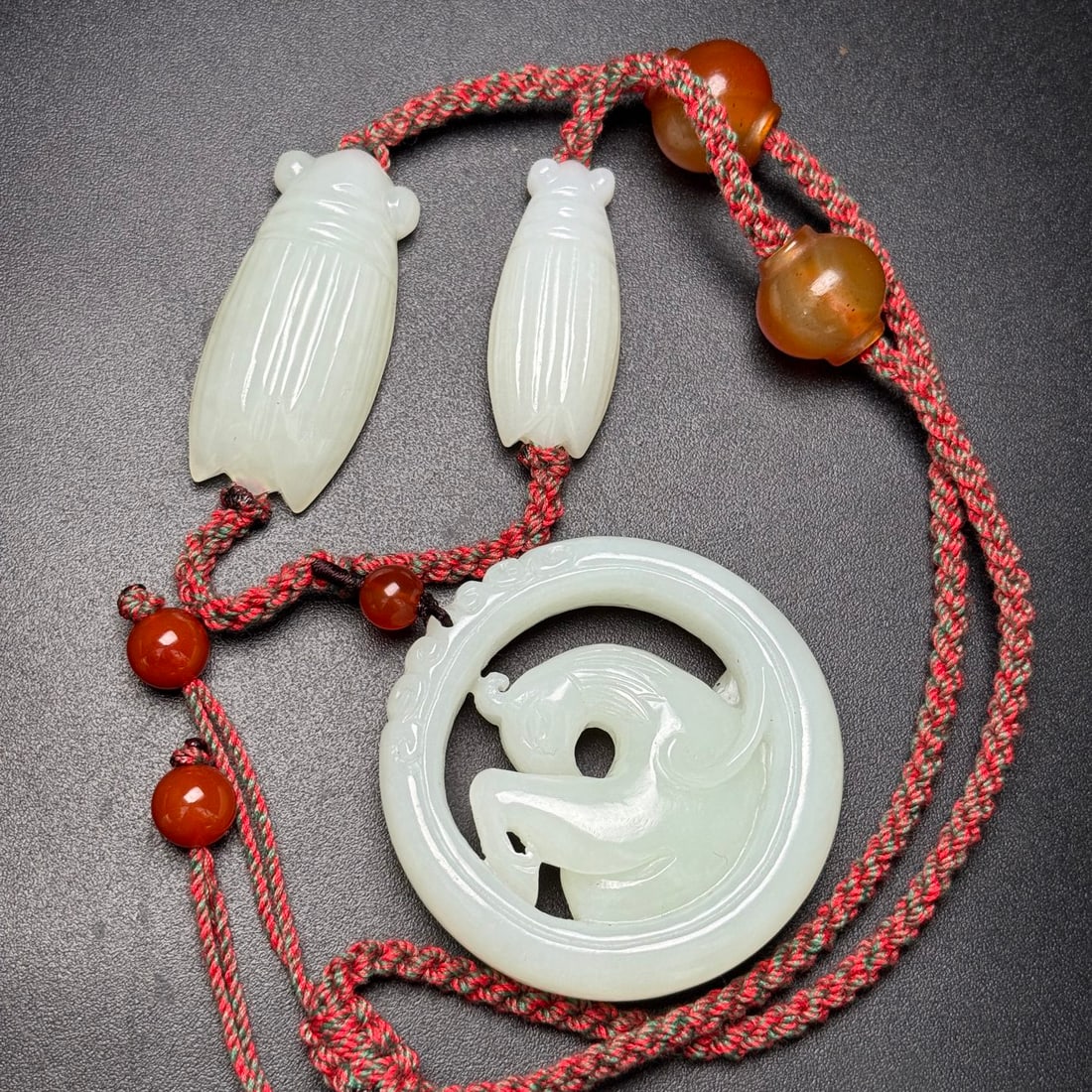 Fine Hetian jade accessories - 2