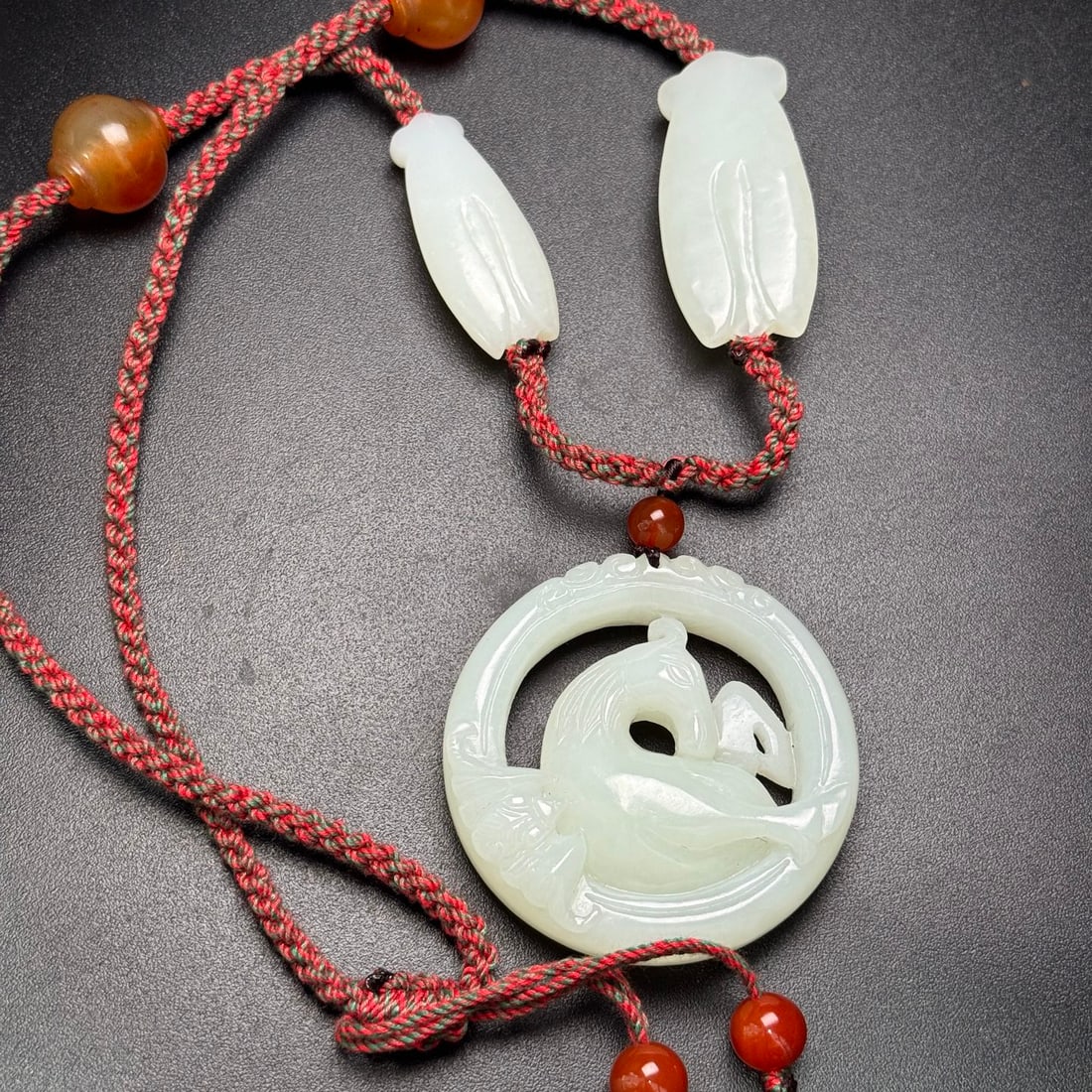 Fine Hetian jade accessories - 3
