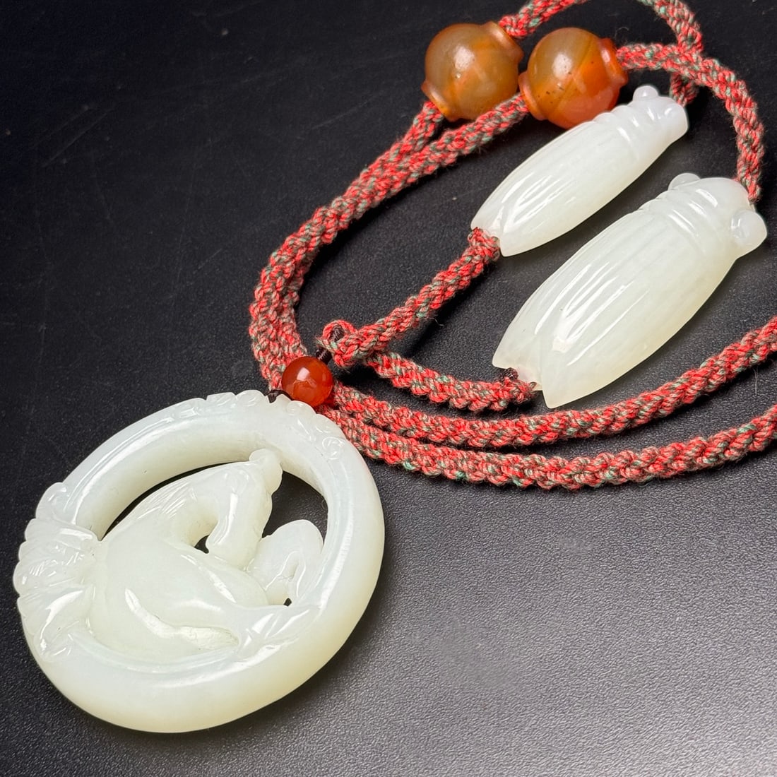 Fine Hetian jade accessories - 7