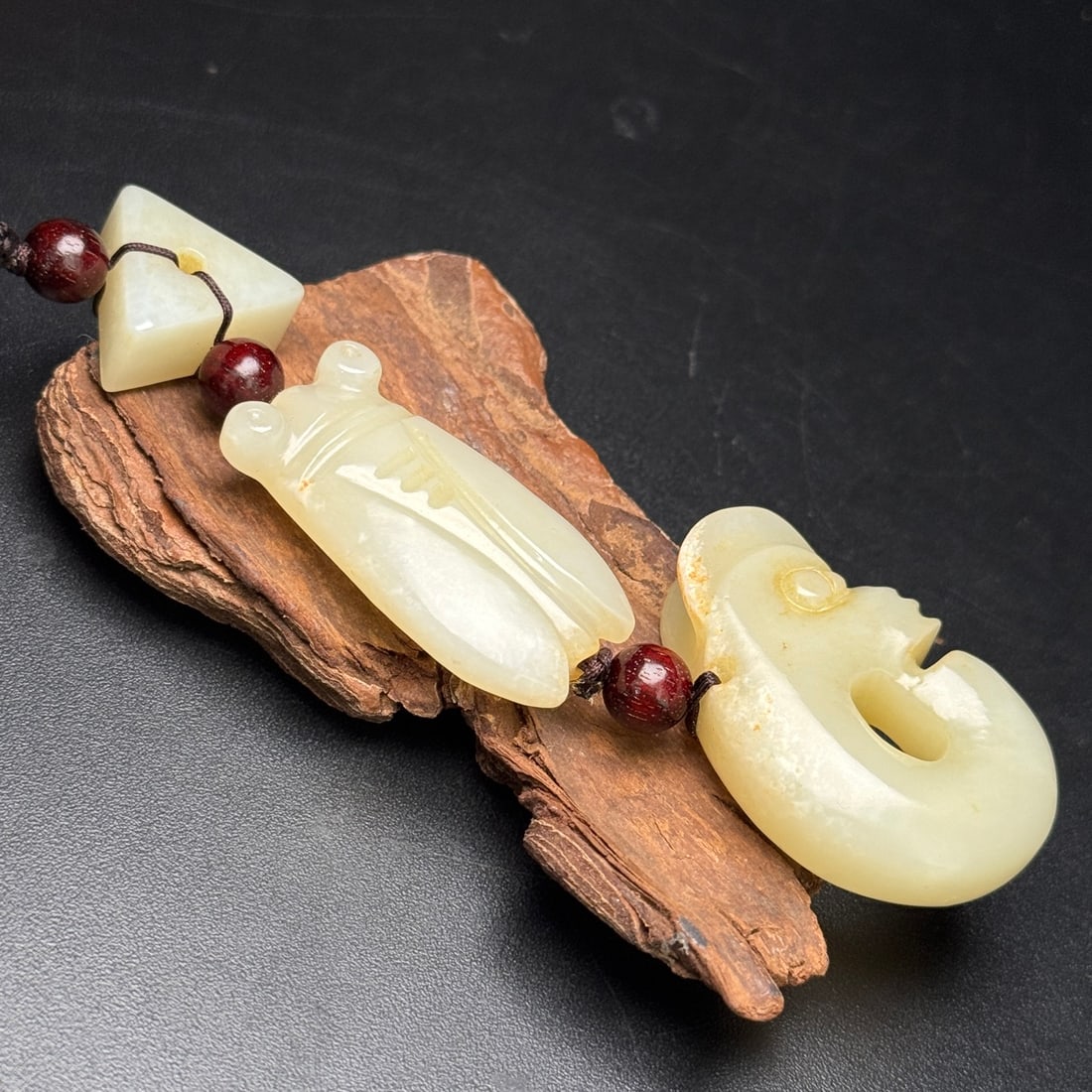 Hetian jade pendant - 4