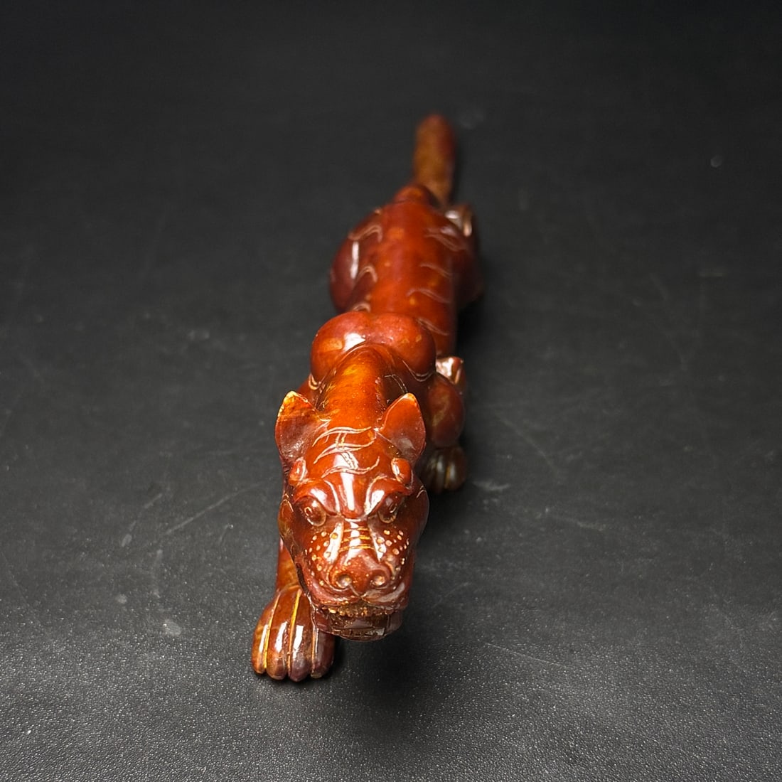Hetian Jade Tiger - 2