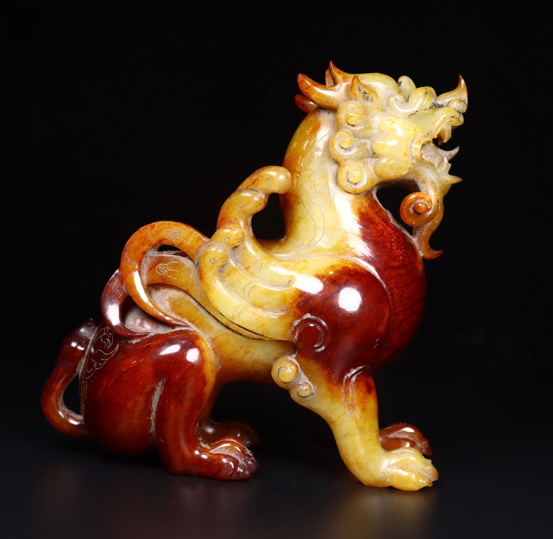 Exquisite Hetian Jade Beast - 3