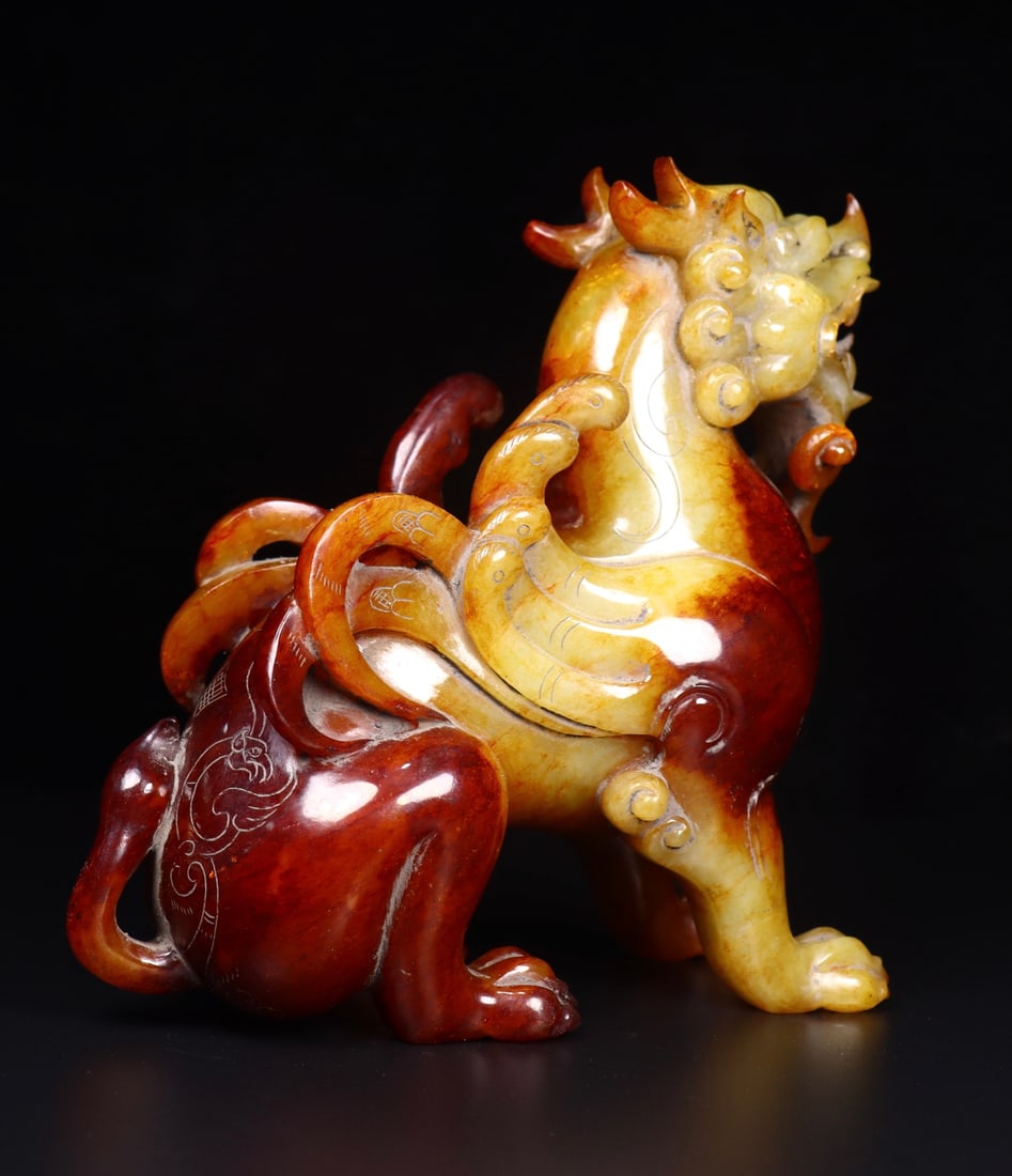 Exquisite Hetian Jade Beast - 6