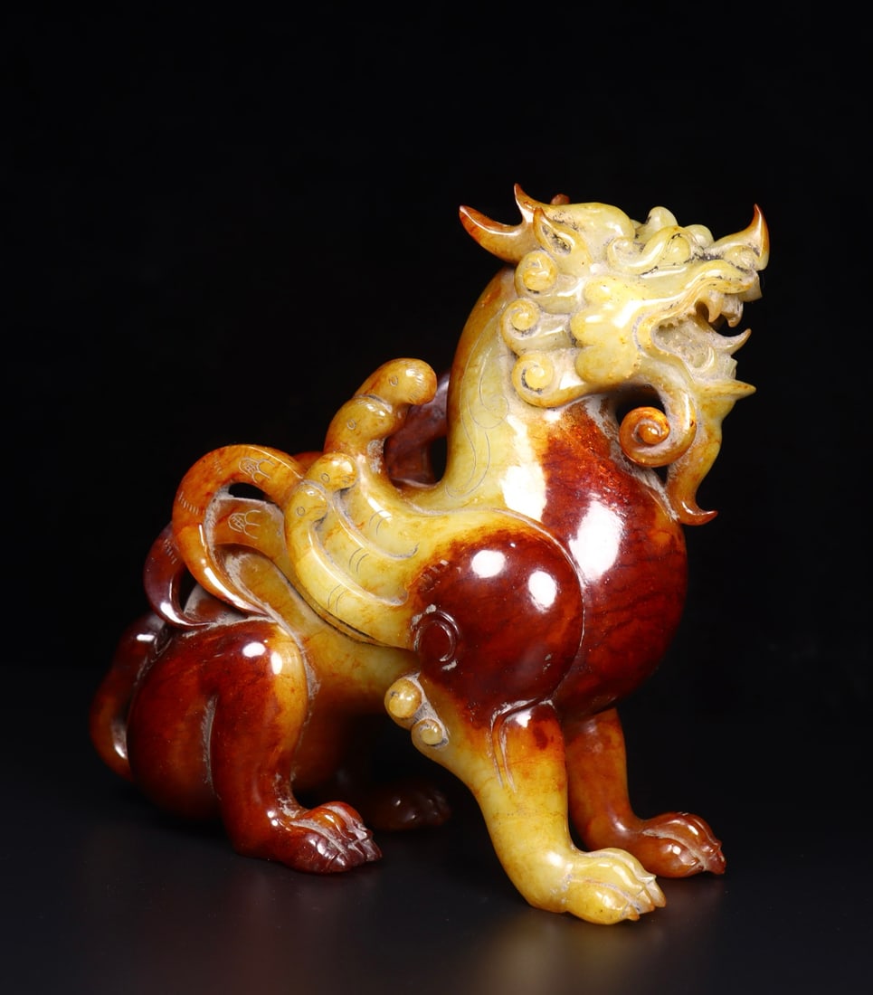 Exquisite Hetian Jade Beast - 7