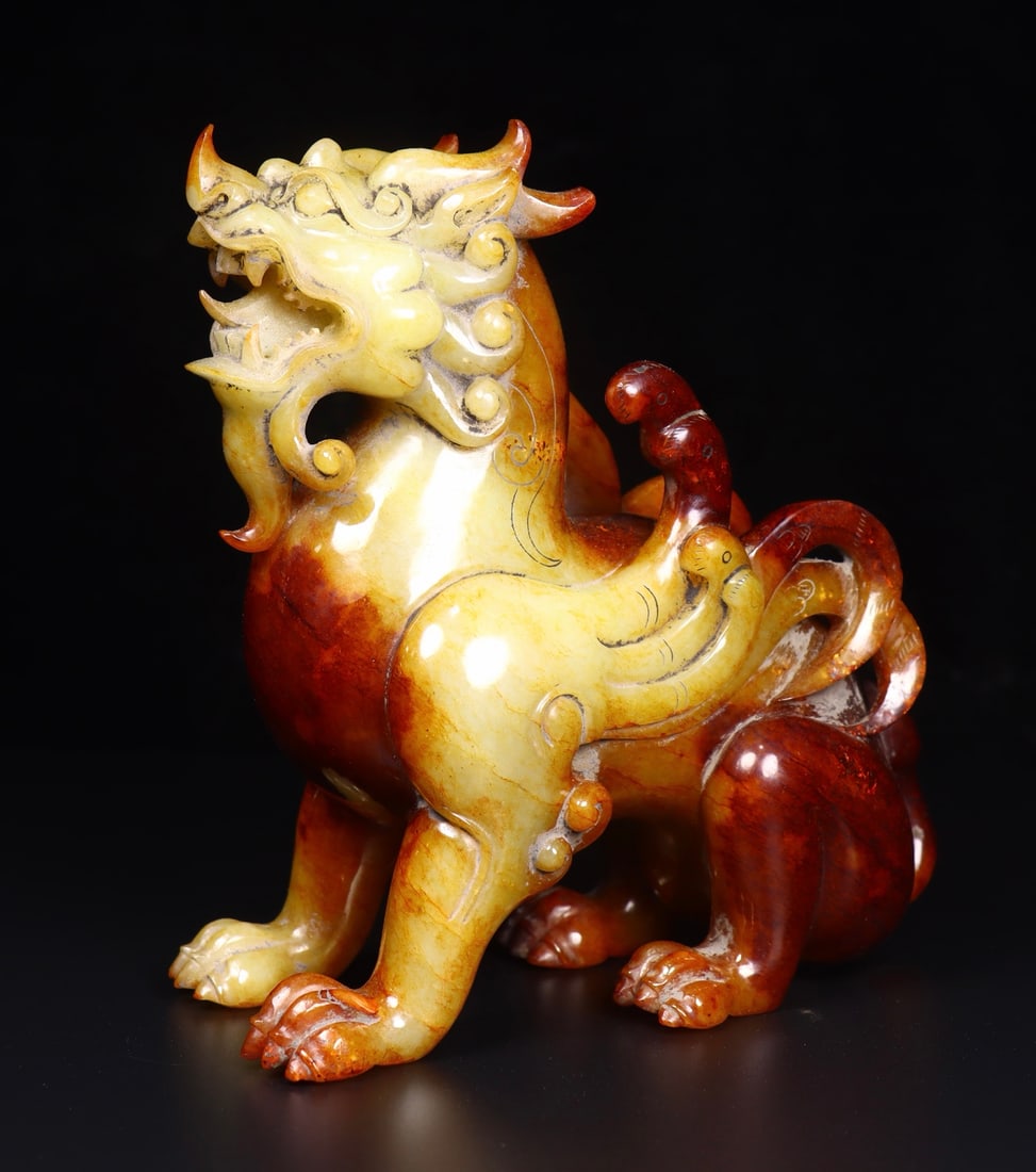 Exquisite Hetian Jade Beast - 8