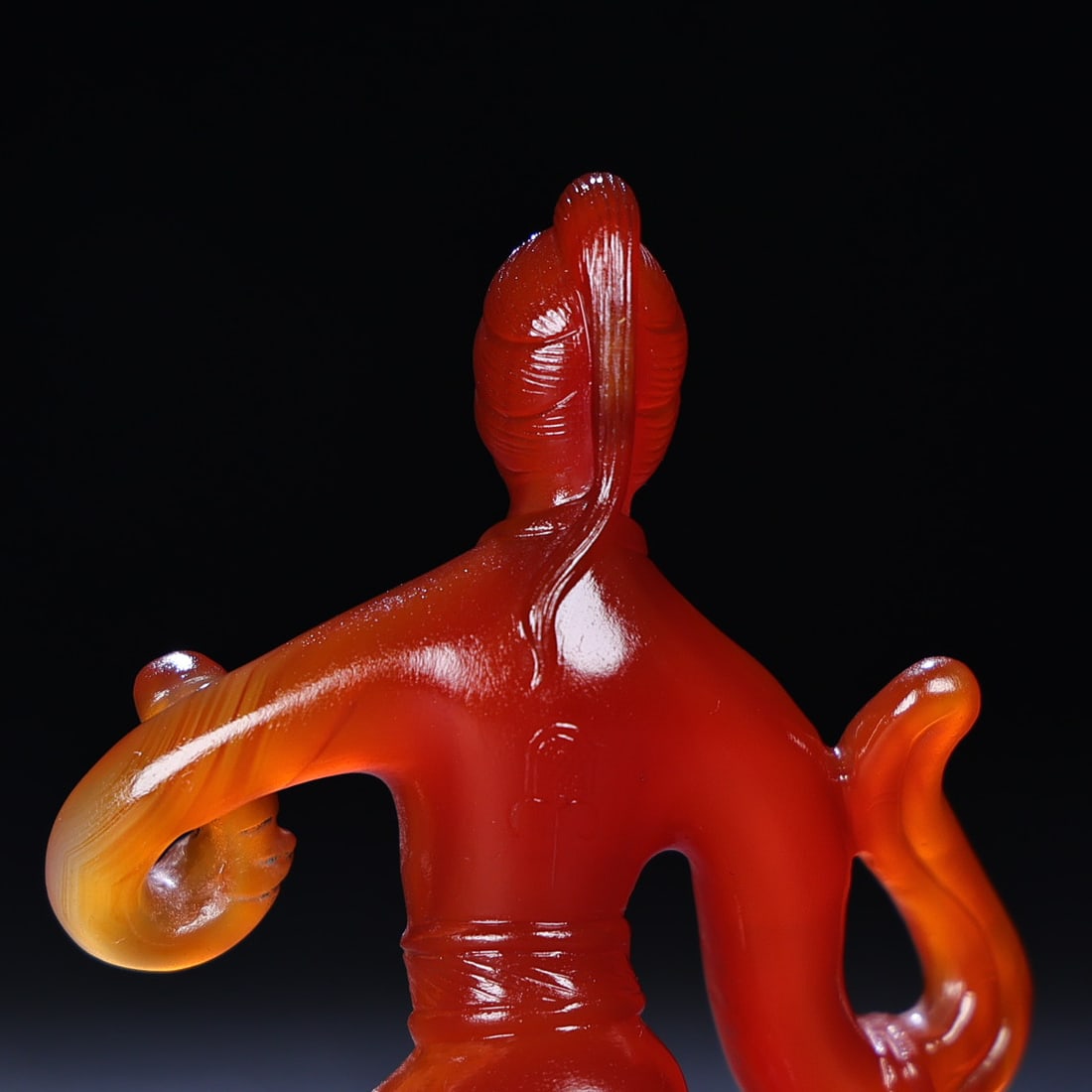 Exquisite antique, agate dancer - 7