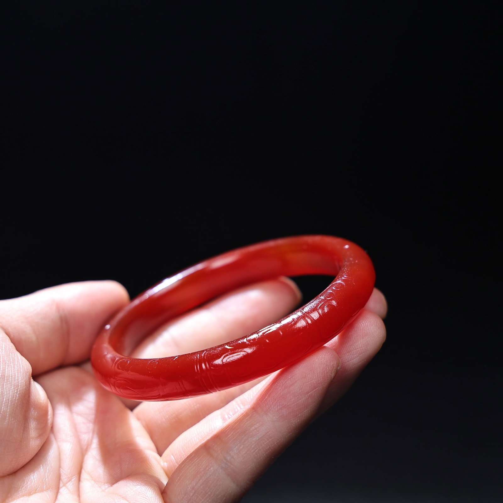 Exquisite antique agate bracelet - 6