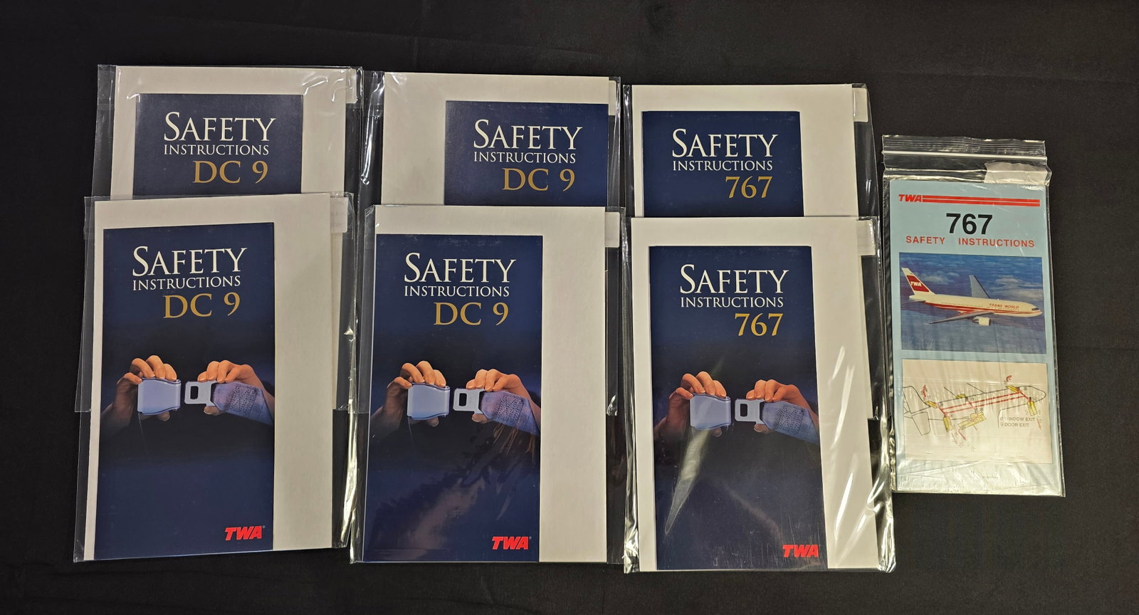 TWA Safety Cards - 2
