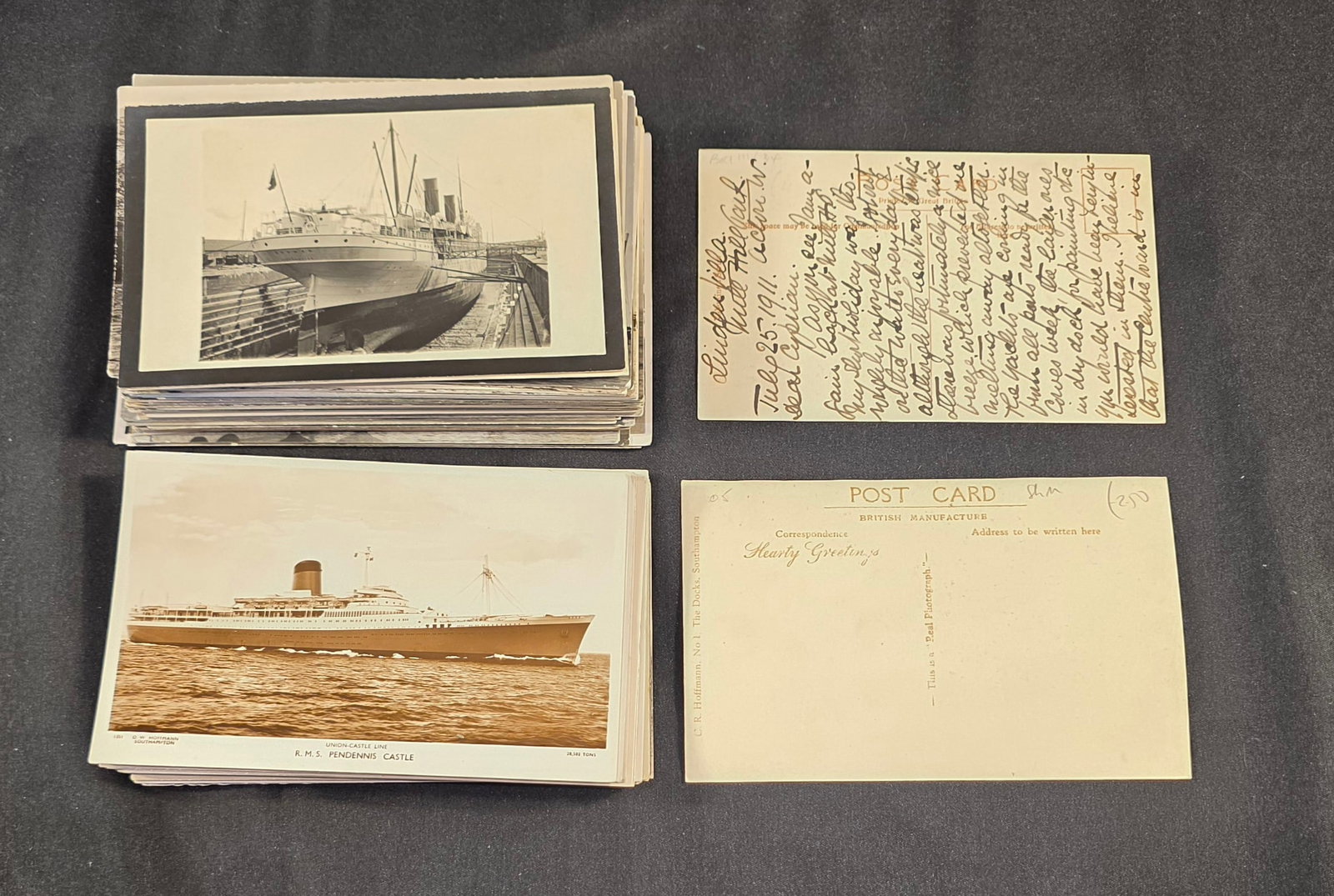 Union Castle Line Post Cards - 3