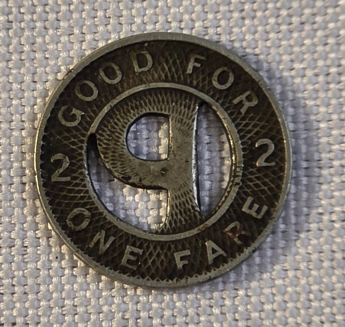Pittsburgh Railway Token - 2