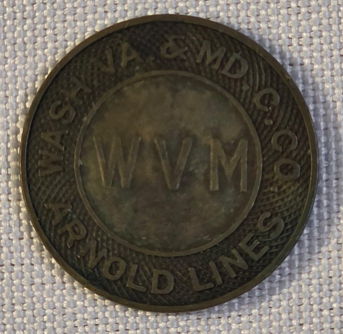 Arnold Lines Washington D.C. Transit Token (1 of 2)
