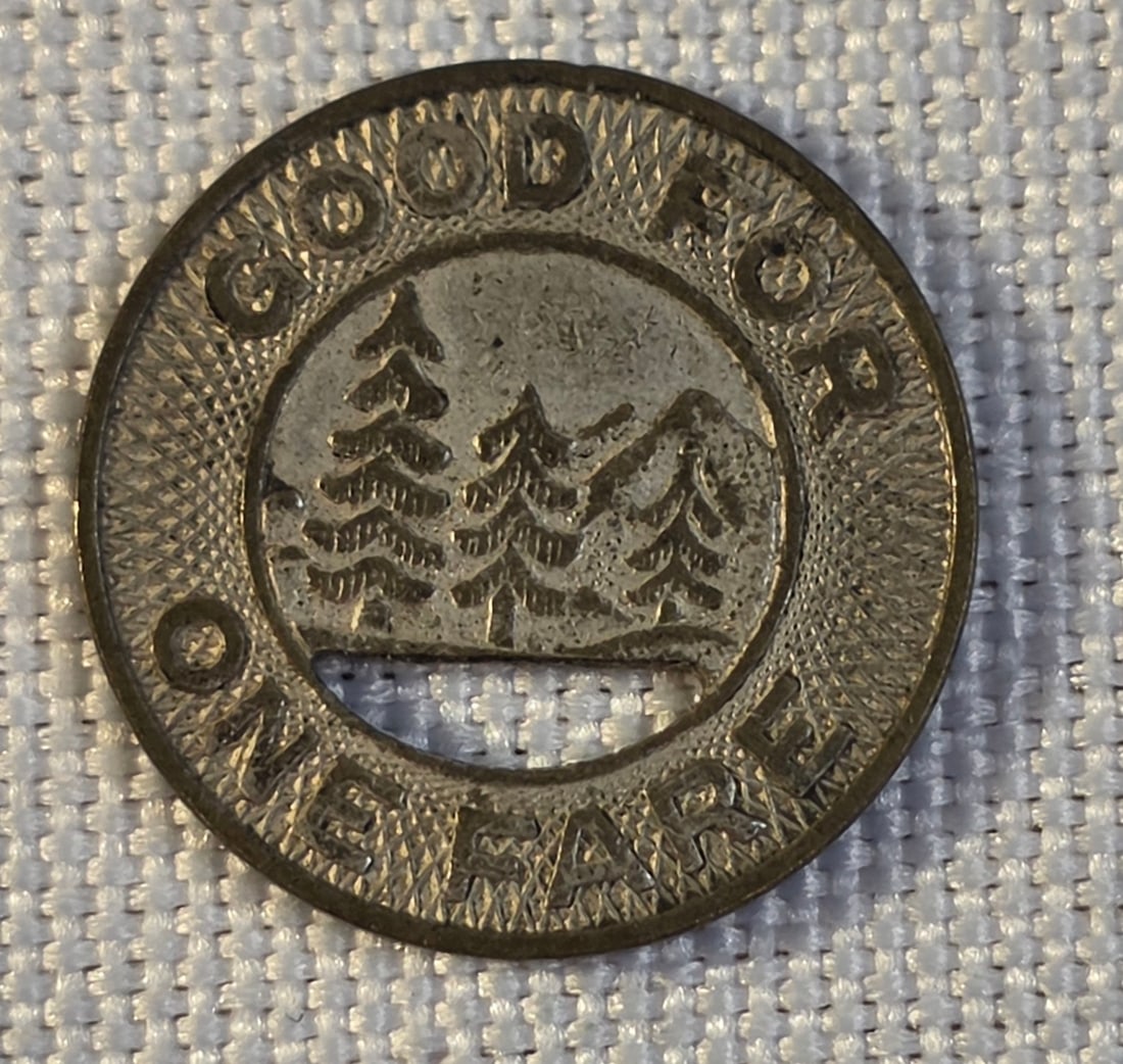 Seattle Rapid Transit Token - 2