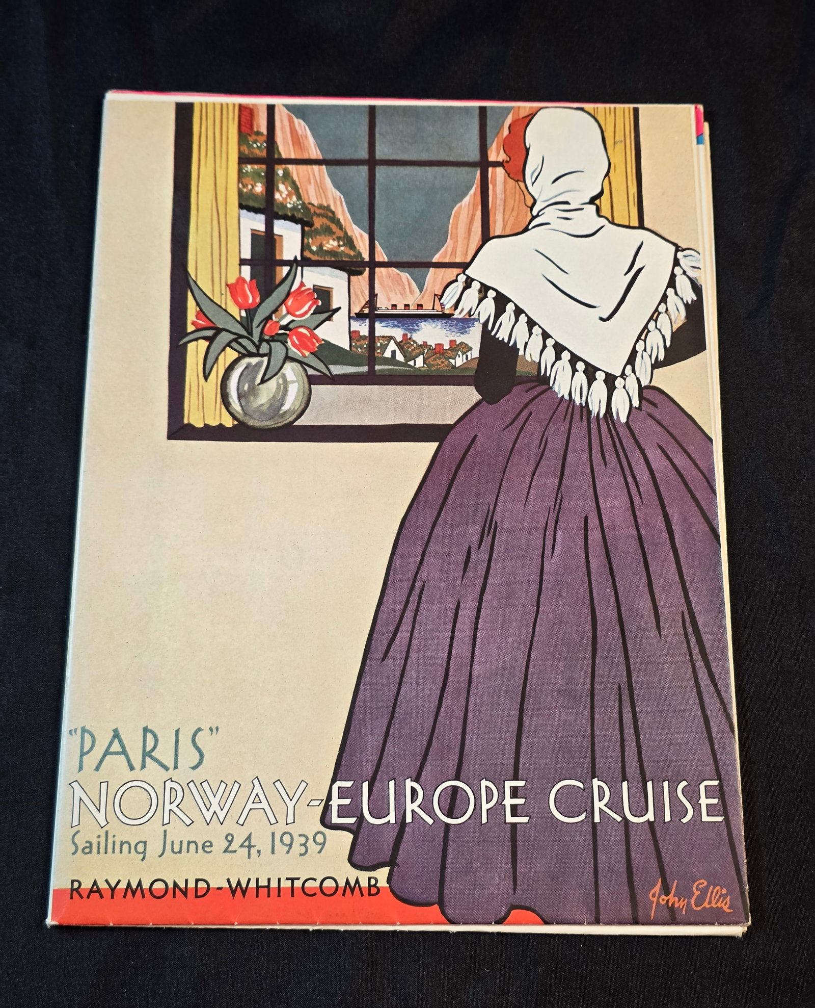 French Line S.S. Paris Norway-Europe Brochure (1 of 5)