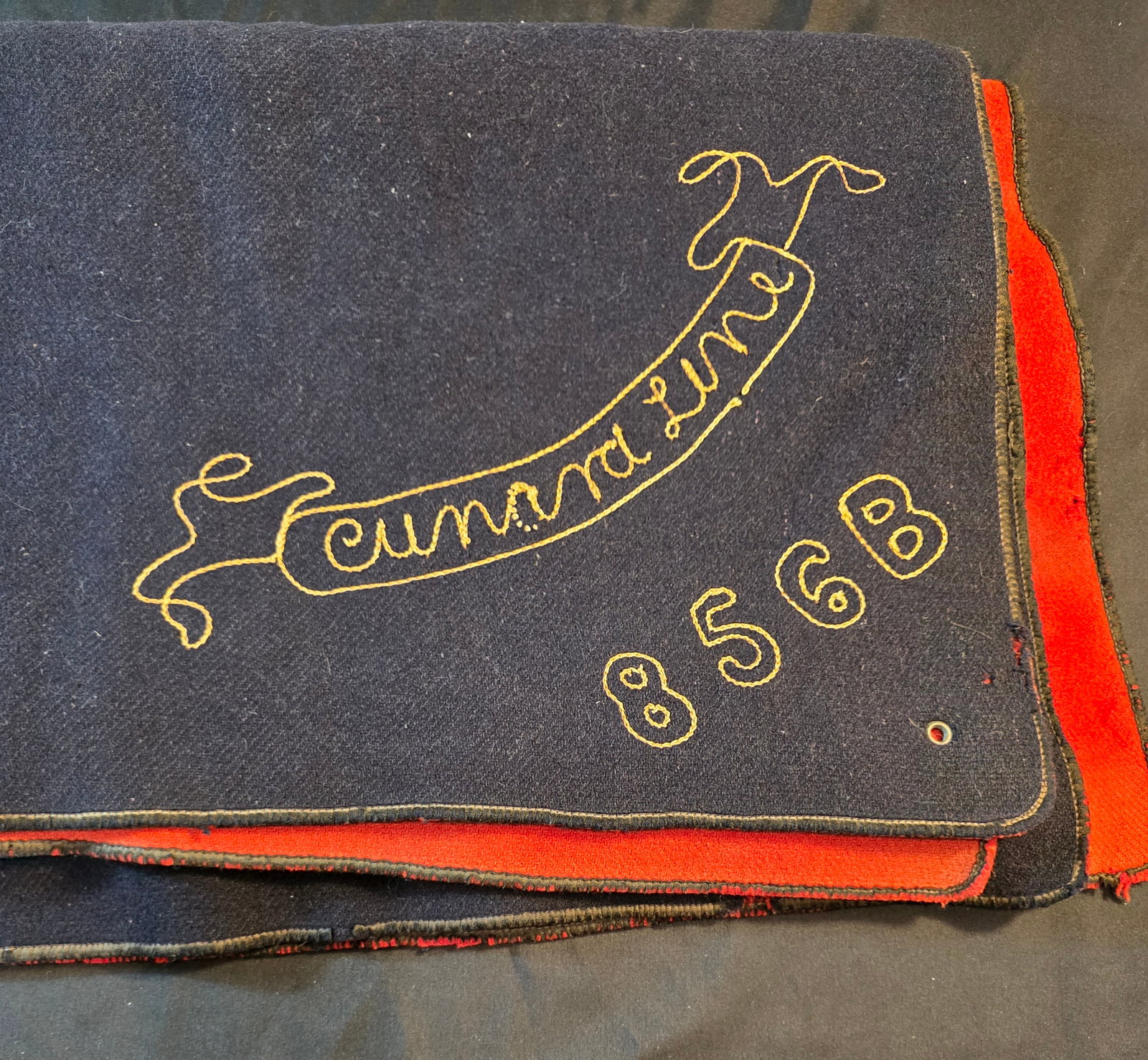 Cunard Deck Blanket - 2