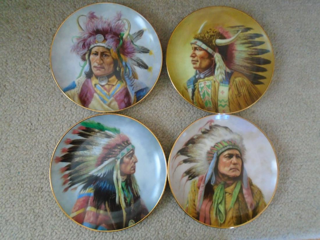 Set of 4 Artaffects Porcelain plates by Gregory (1 of 14)