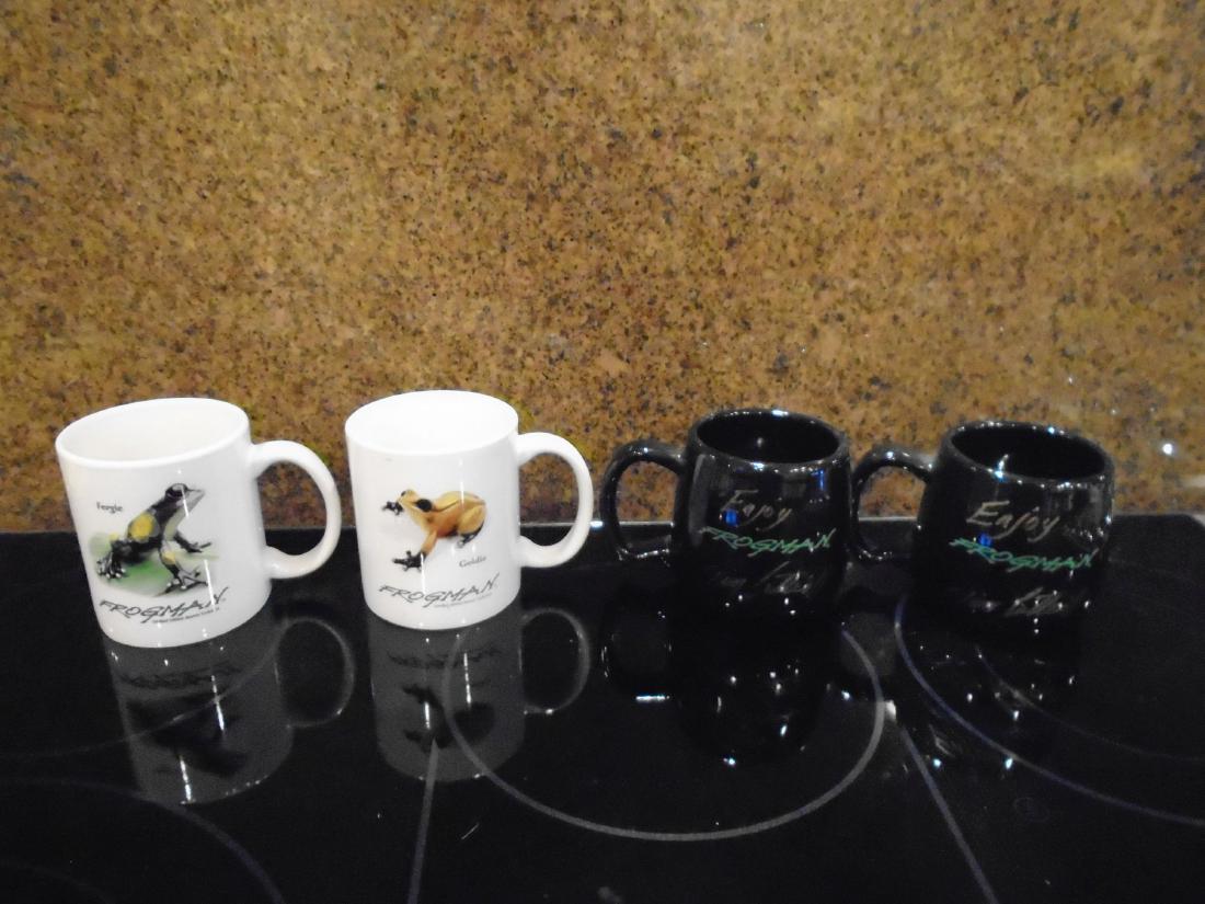 Set of 4 Tim Cotterill Collectible Mugs all Hand singed (1 of 7)