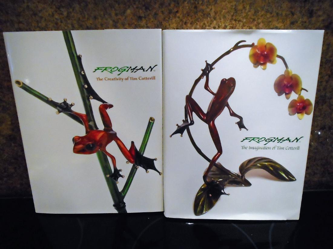 Set of 2 Frogman Books hand signed by Tim Cotterill. (1 of 9)