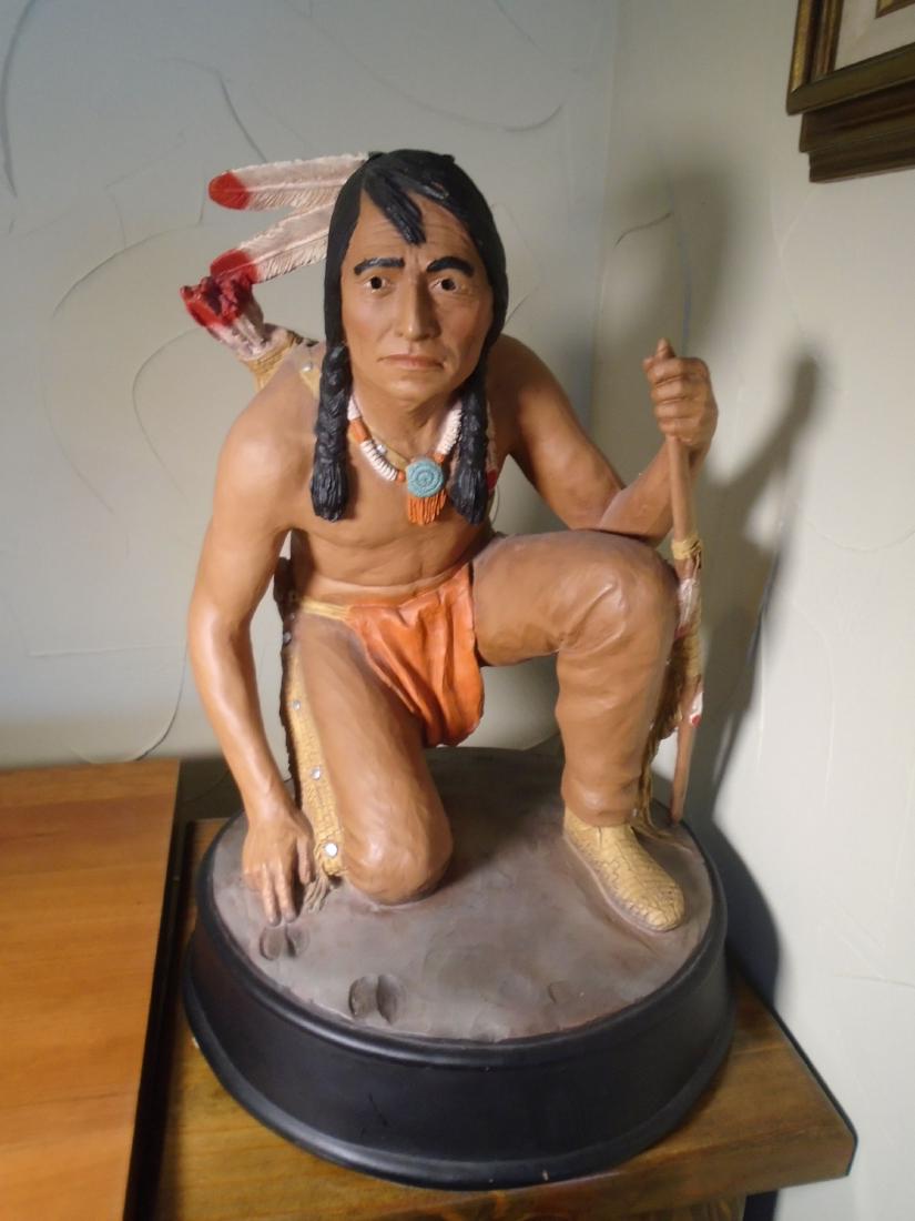 Universal Statuary Indian kneeling to read animal foot (1 of 6)