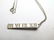 Tiffany & Co. 18k White Gold Atlas Roman Numeral - 2