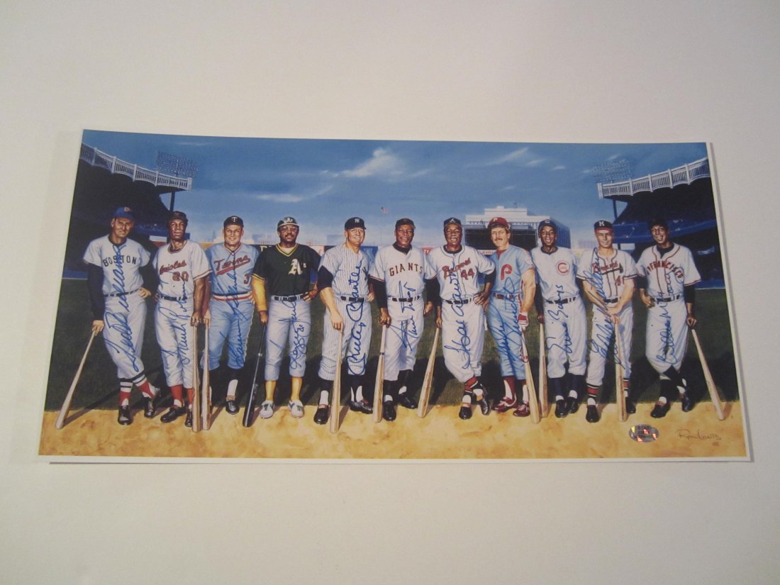 500 HR Club signed photo (1 of 2)