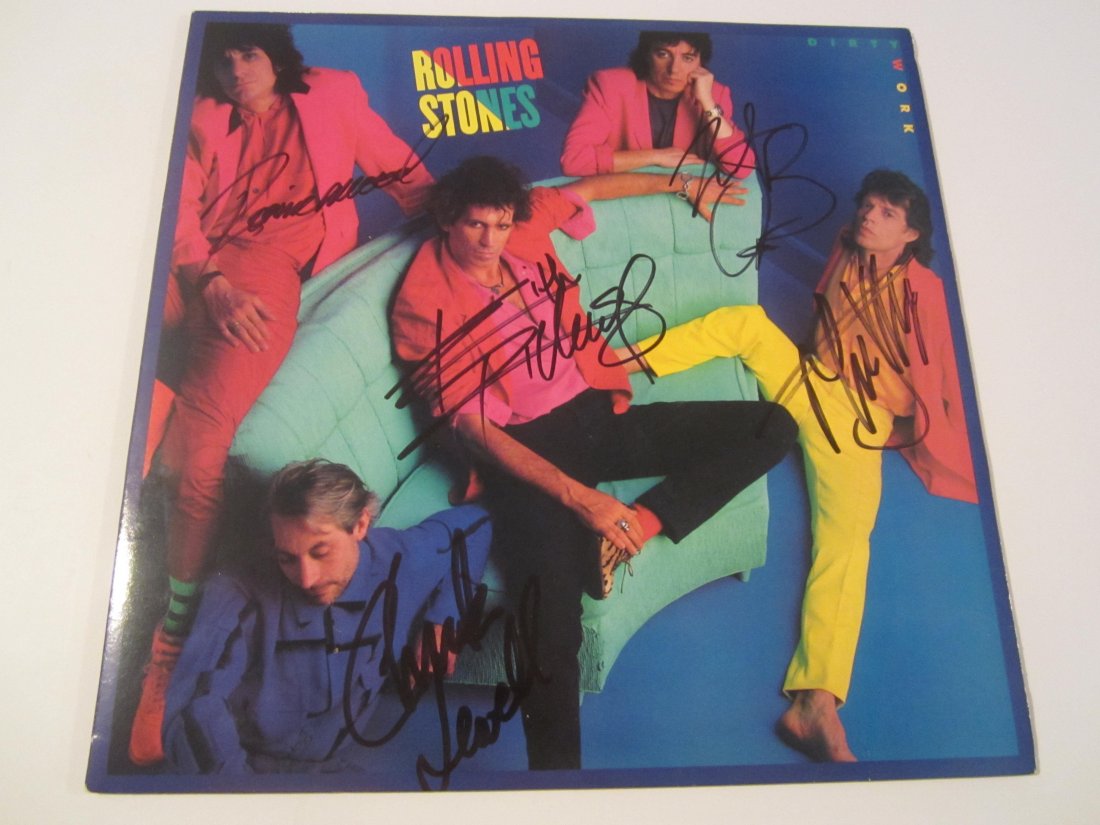 Rolling Stones Signed Album (1 of 1)