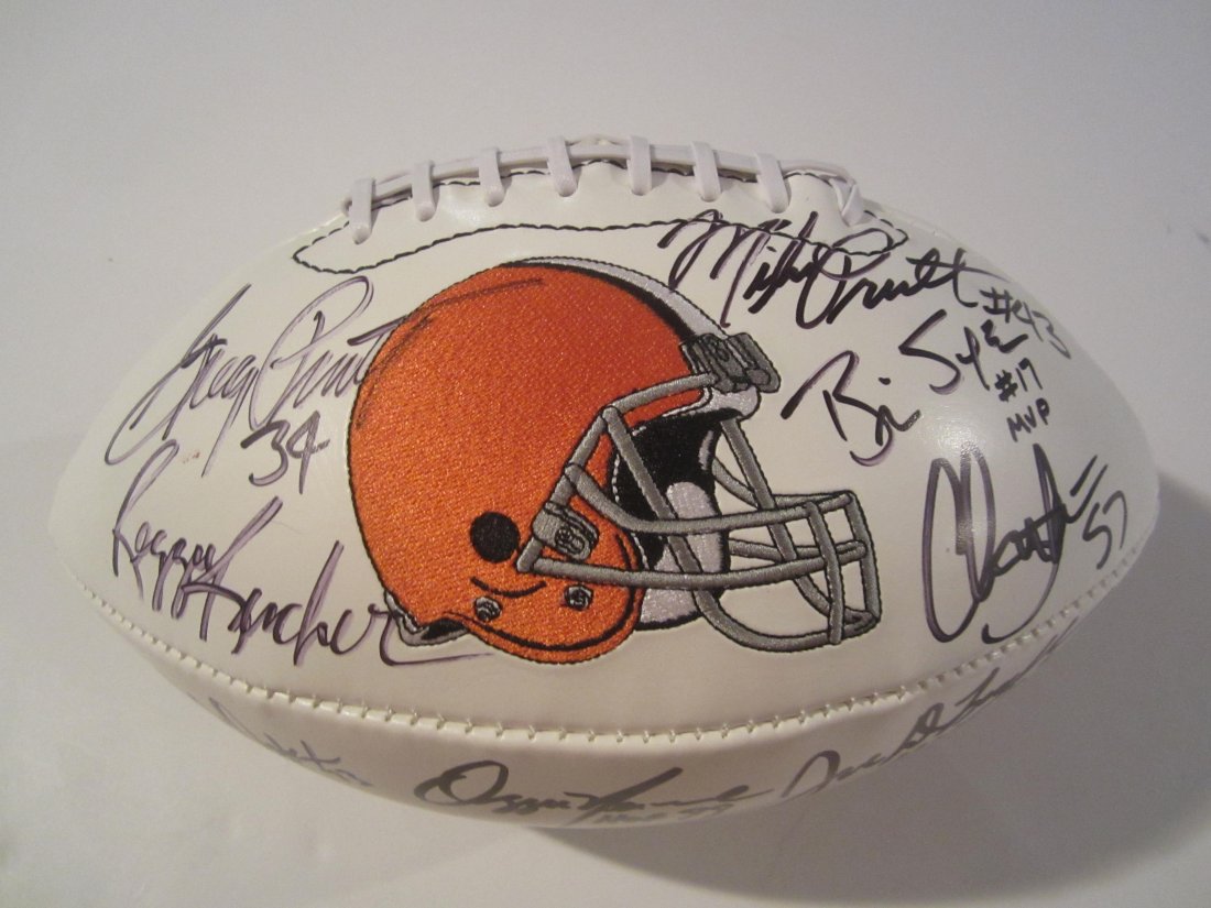 Cleveland Browns Auto football (1 of 5)