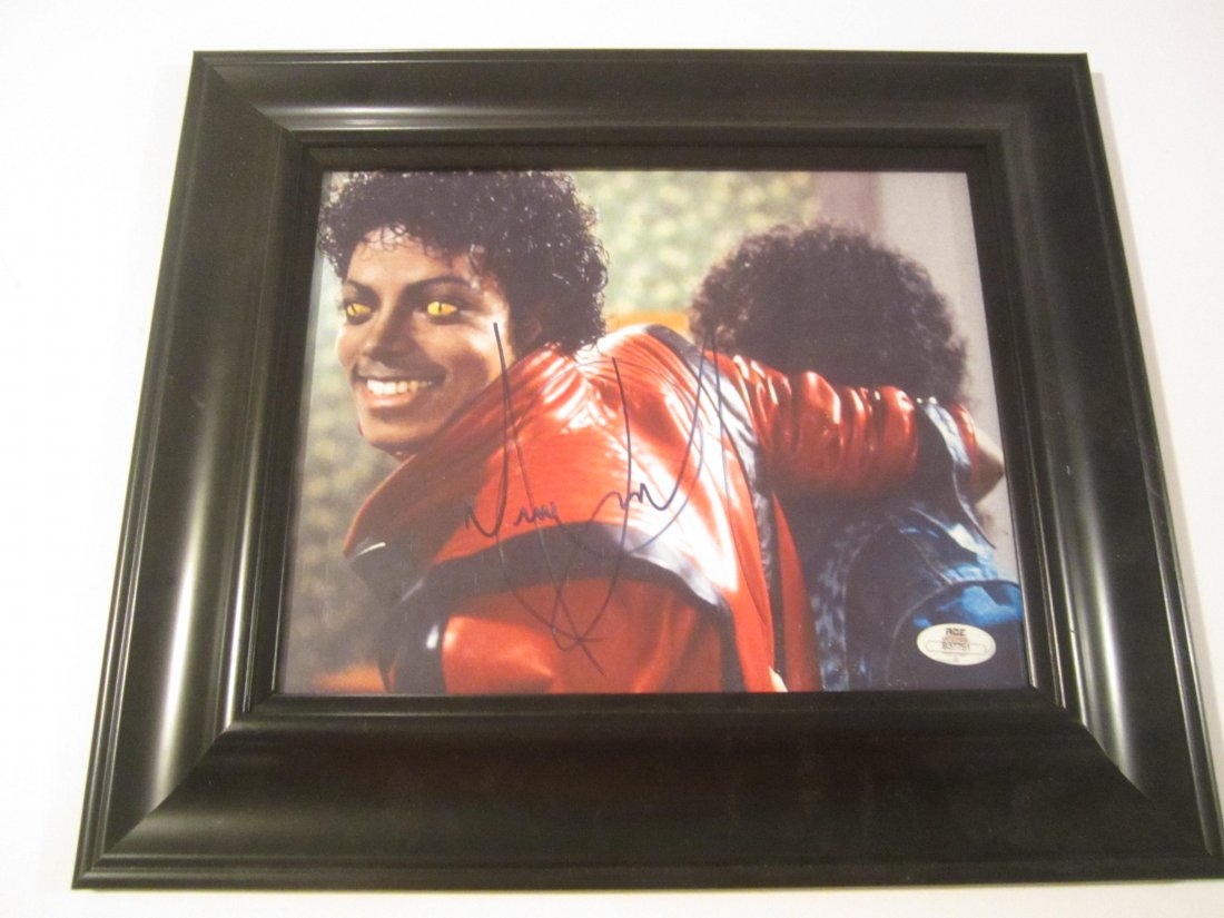 Michael Jackson Auto Photo (1 of 2)