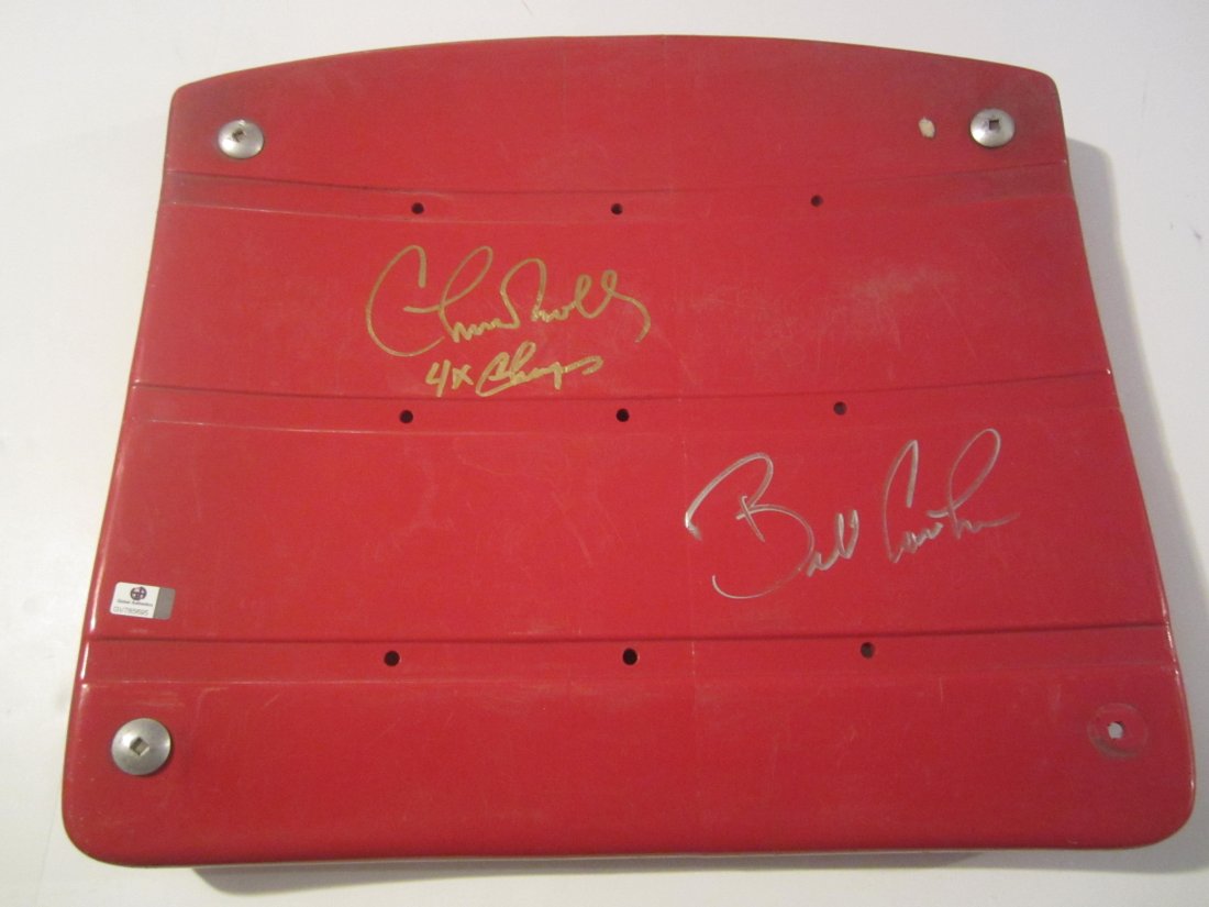 Noll Cowher Signed Seat (1 of 2)