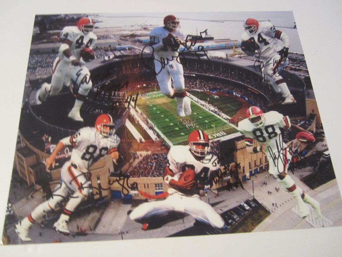 Cleveland Browns Auto Photo (1 of 1)