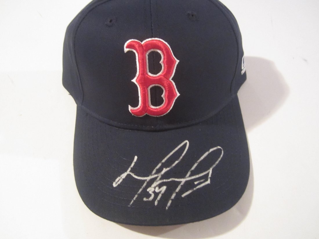 David Ortiz auto baseball hat (1 of 3)