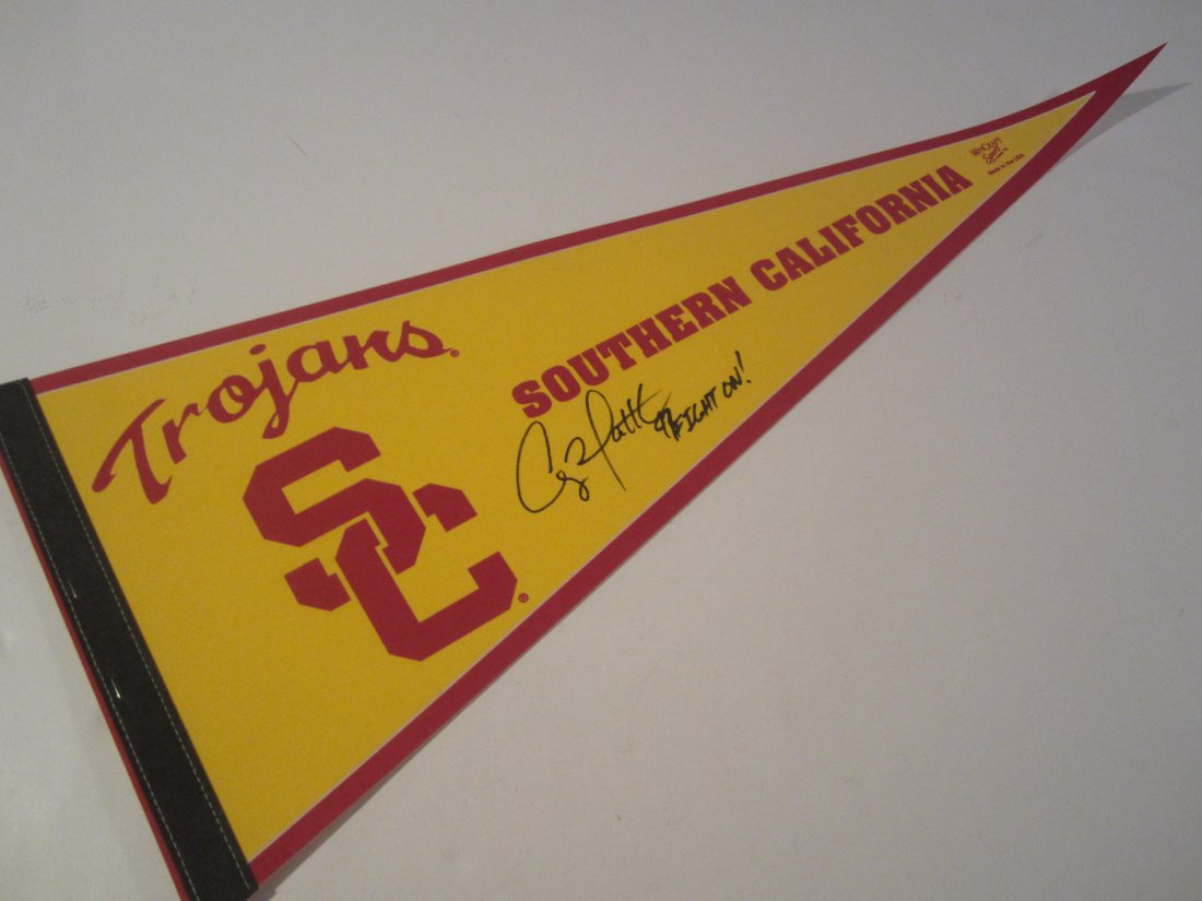 Clay Matthews auto pennant (1 of 3)