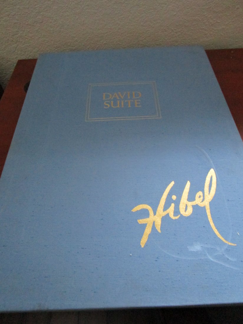 David Suite (6 works of art plus 1 work on porcelain) (1 of 3)