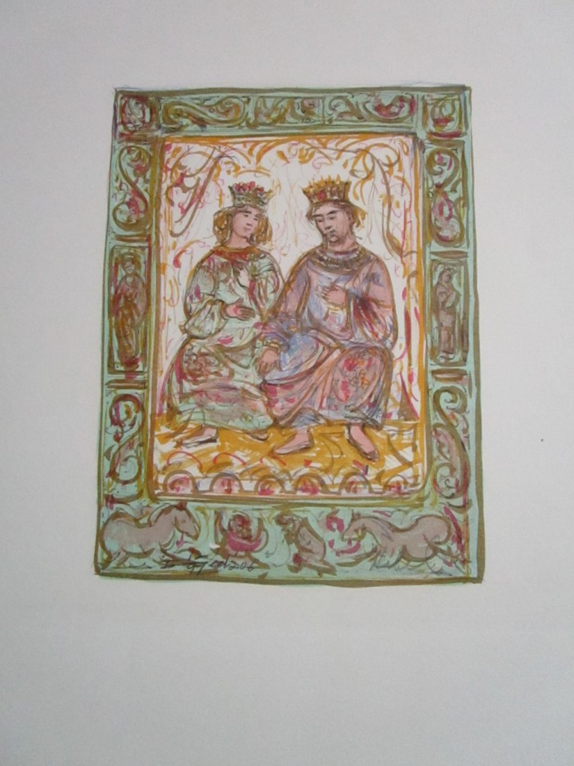 Dialogue of David & Bathshaba – limited edition (1 of 1)