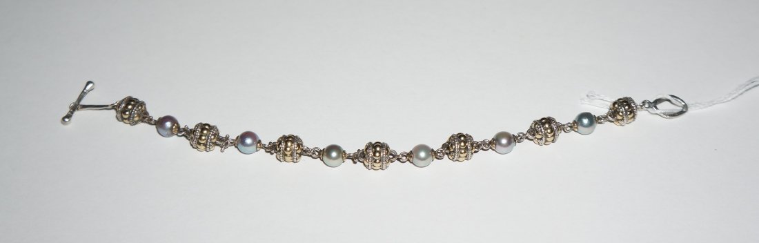 John Hardy 18k gold & Sterling Silver Bracelet (1 of 3)