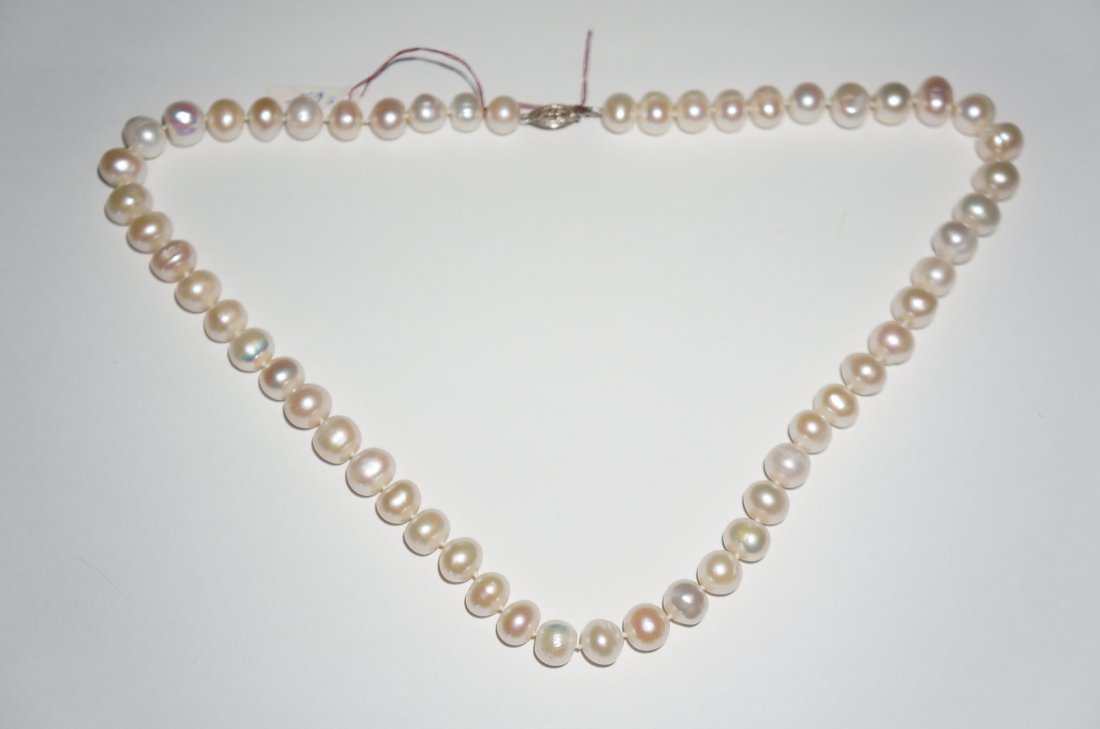 18 Inch Pearl 9-10mm Strand: 18 Inch Pearl 9-10mm Strand - retail $650