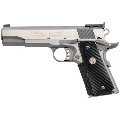 COLT CLT GOLD CUP 45ACP 5 SS BOMAR SIGHTS (1 of 1)