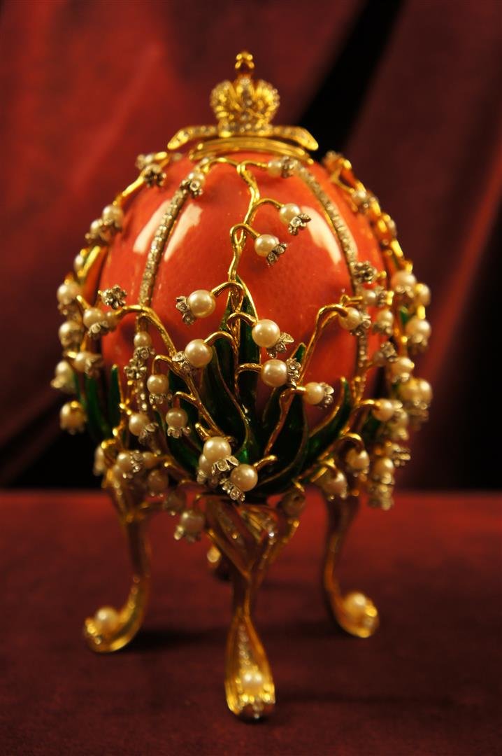 Faberge Imperial Lilies Of The Valley Egg (1 of 3)