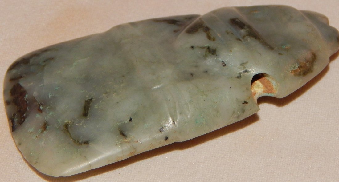 Pre-Columbian Ceremonial Jade Pendant (1 of 5)
