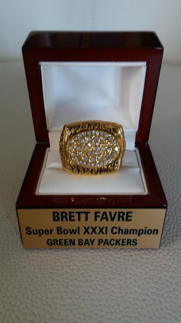 Favre super hotsell bowl rings