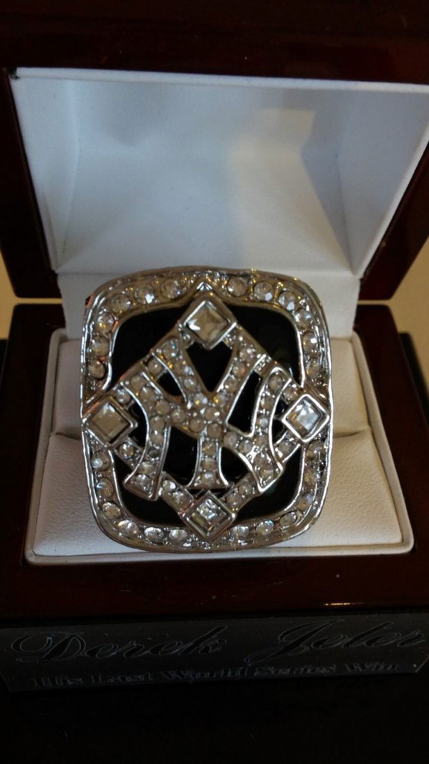Derek Jeter New York Yankees World Series Championship (1 of 4)
