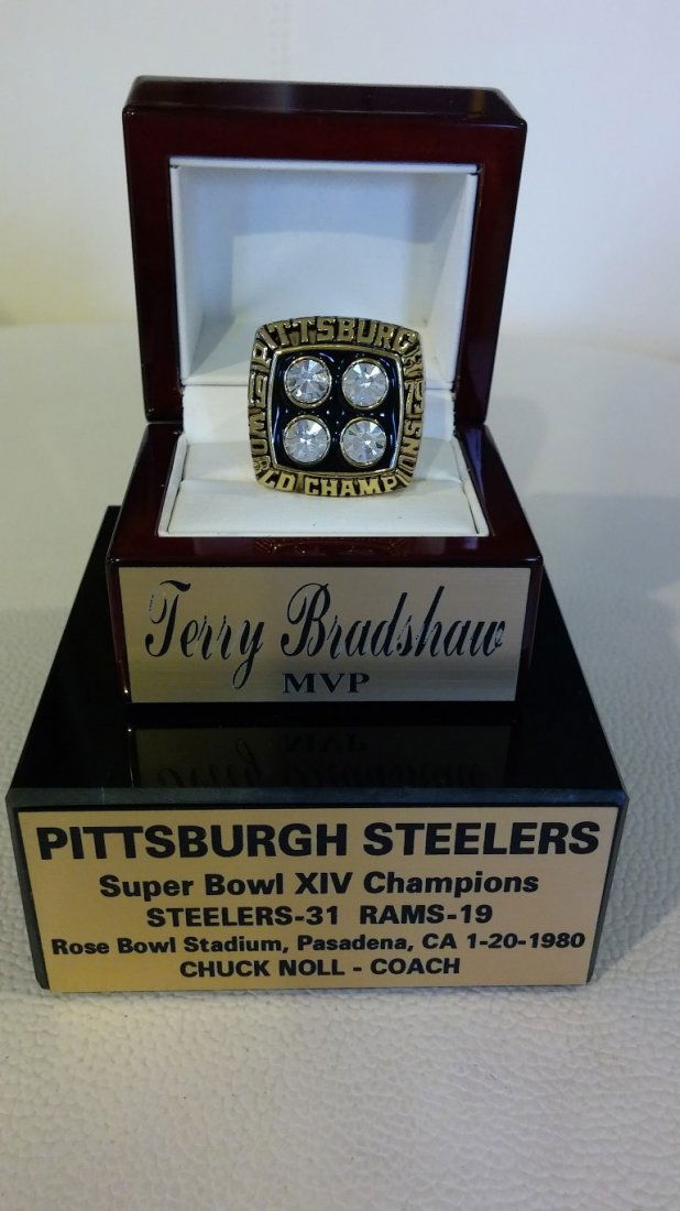Terry Bradshaw Super Bowl XIV MVP Championship Ring (1 of 4)