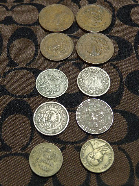 (10) 1940's Rare MEXICAN Coins (1 of 3)