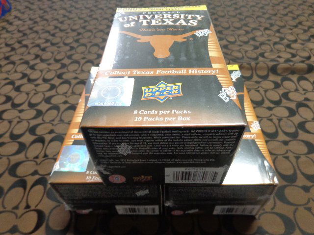 UNIVERSITY OF TEXAS - (3) Box Set - Collect Texas (1 of 2)