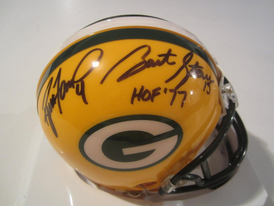 Favre Starr auto mini helmet (1 of 2)
