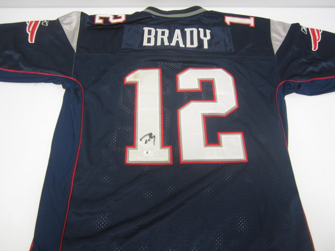 Tom Brady signed jersey (1 of 4)